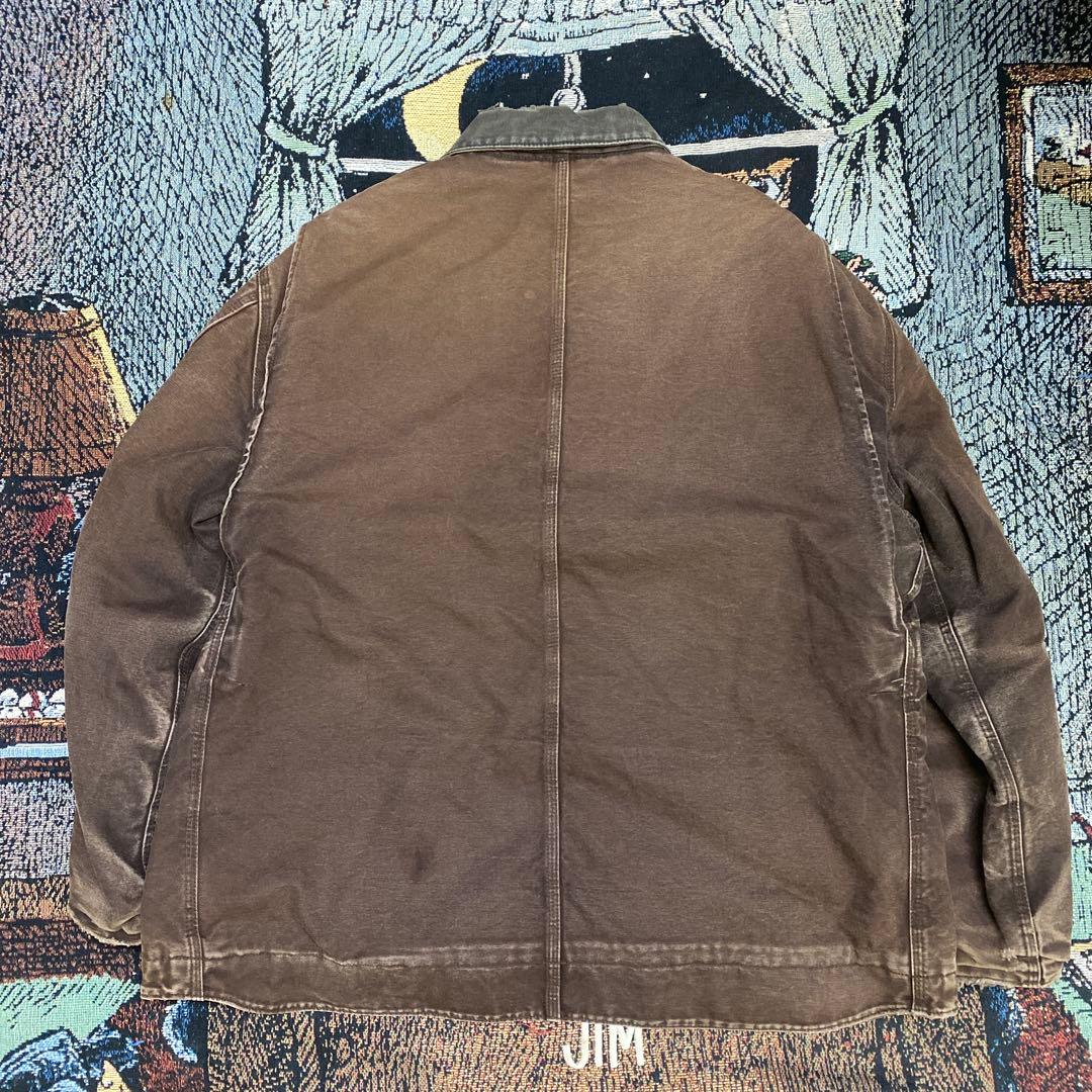 フェード 90s 00s Carhartt ダックジャケット ワーク デトロイト