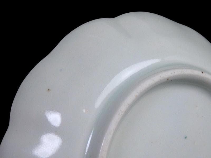 古伊万里 染錦 河骨紋の図 手塩皿 3寸半皿 4枚 D417AS-fbuw - メルカリ