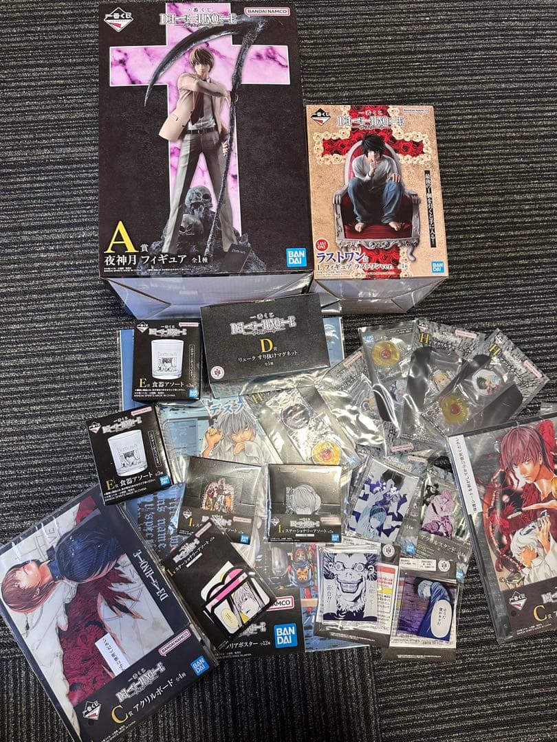 デスノート　一番くじ　A賞夜神月　ラストワン　D賞 デスノート 一番くじ A賞 夜神月 D賞 リューク ラストワン L
