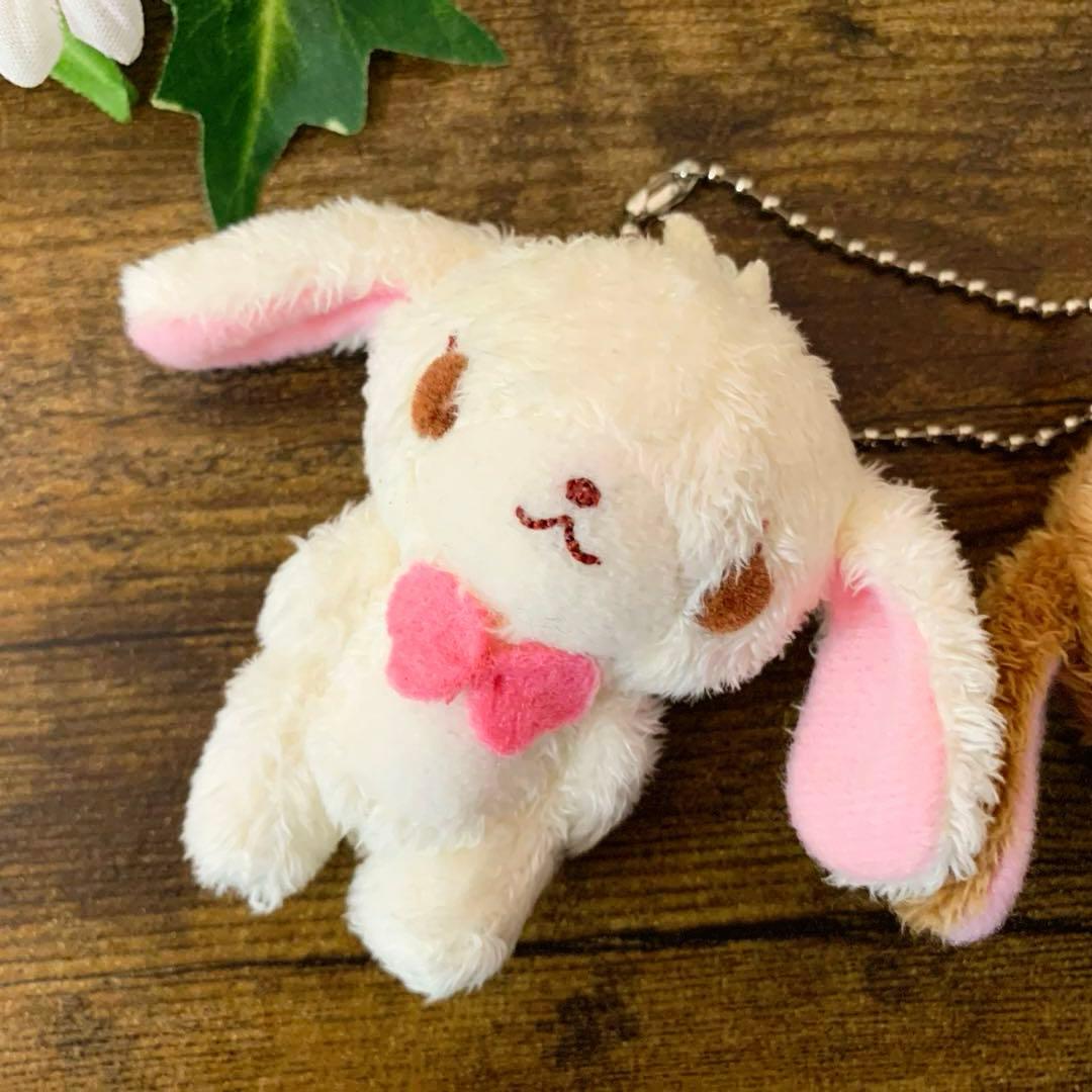 ★希少レア★ シュガーバニーズ　ペアマスコット　ぬいぐるみ　ボールチェーン　初期