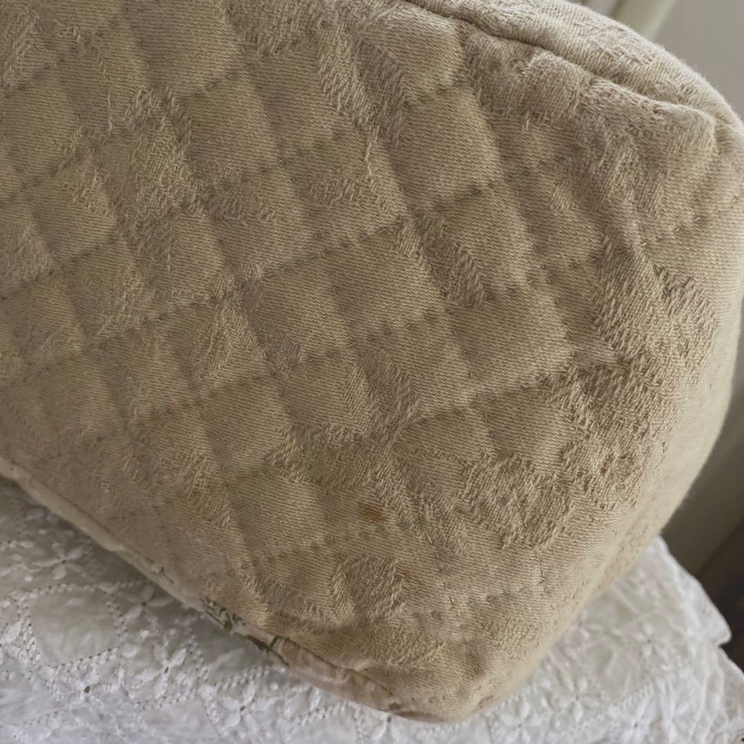 ハンドメイド　四角繋ぎ　レース　　バック