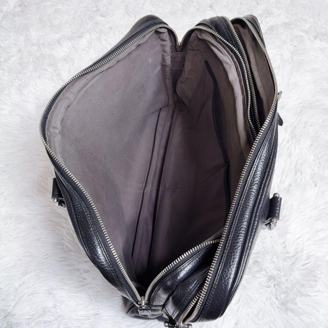 BARNEYS NEWYORK レザー 2way ショルダー A4 通勤 仕事