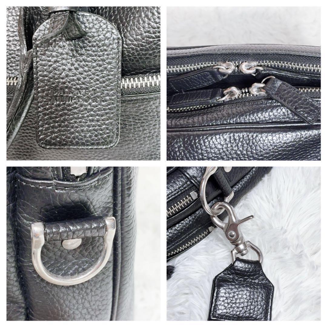 BARNEYS NEWYORK レザー 2way ショルダー A4 通勤 仕事
