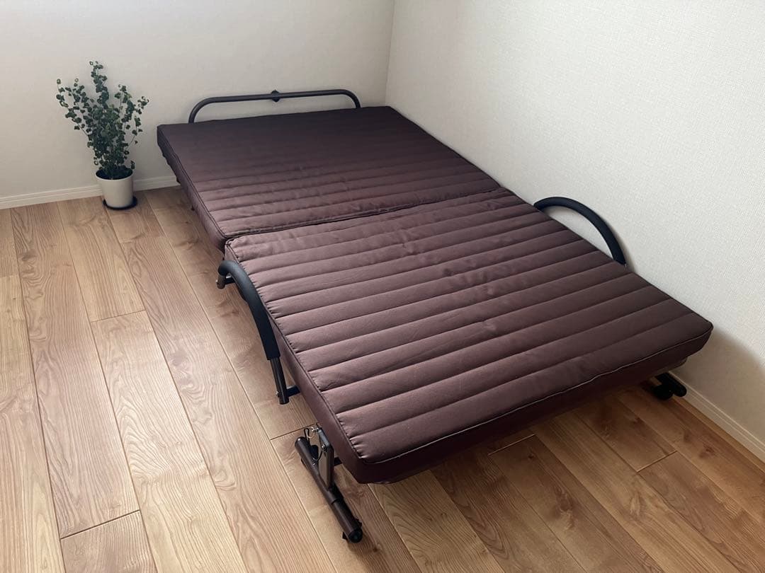 引取時12,000円値引可】折りたたみ 電動 セミダブルベッド 介護