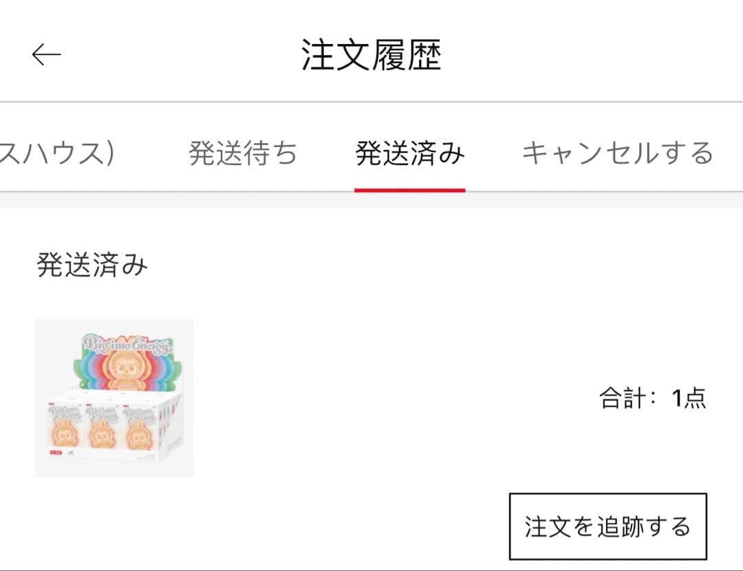 【正規品】Labubu Big into Energy アソート ラブブボックス