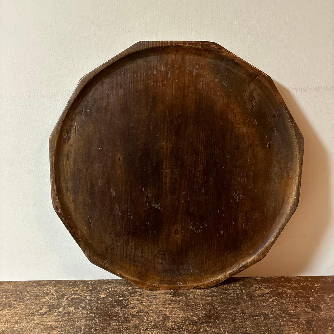 李朝十二角膳天板その63 盆.古道具.骨董品.韓国骨董.