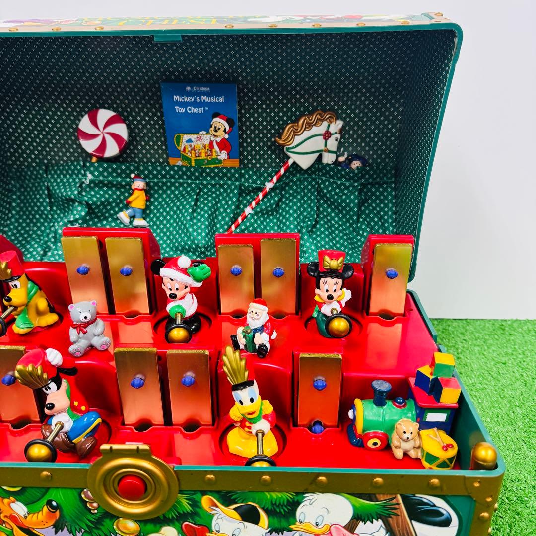 美品 ディズニー ミッキーズ ミュージカル トイチェスト オルゴール