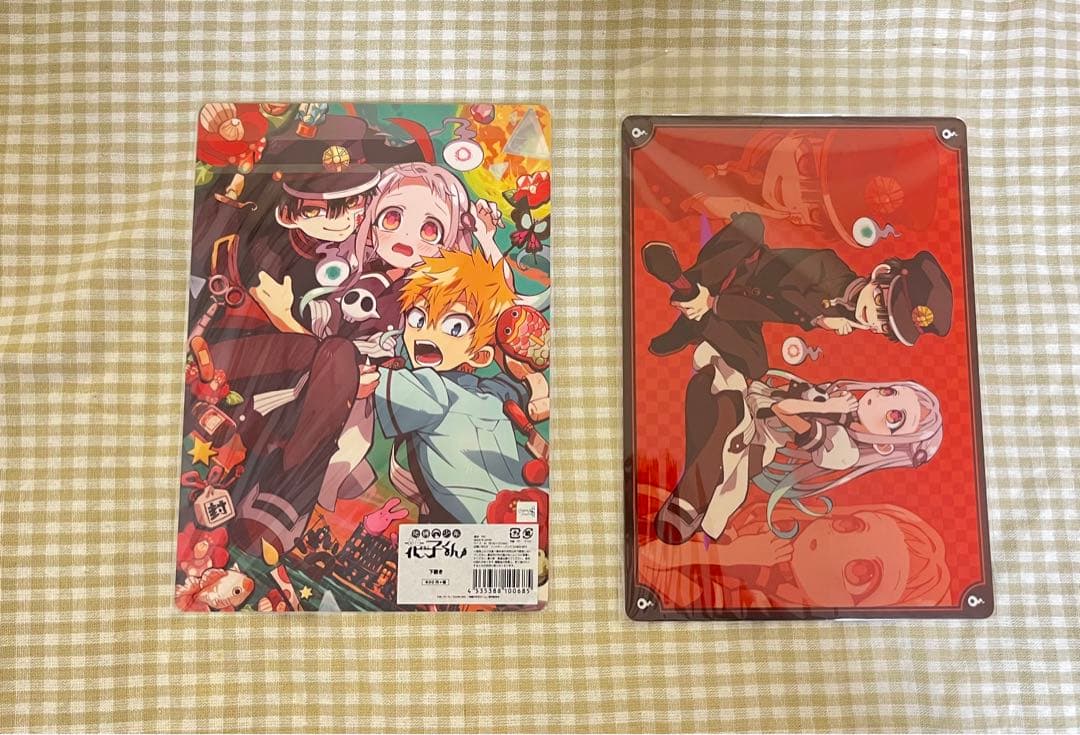 地縛少年花子くん 下敷き クリアファイル 12点 キャラクターグッズ