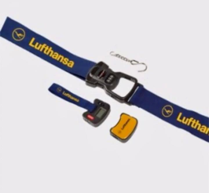 激レア 未使用 TSA 重量計付き ルフトハンザ スーツケース ベルト