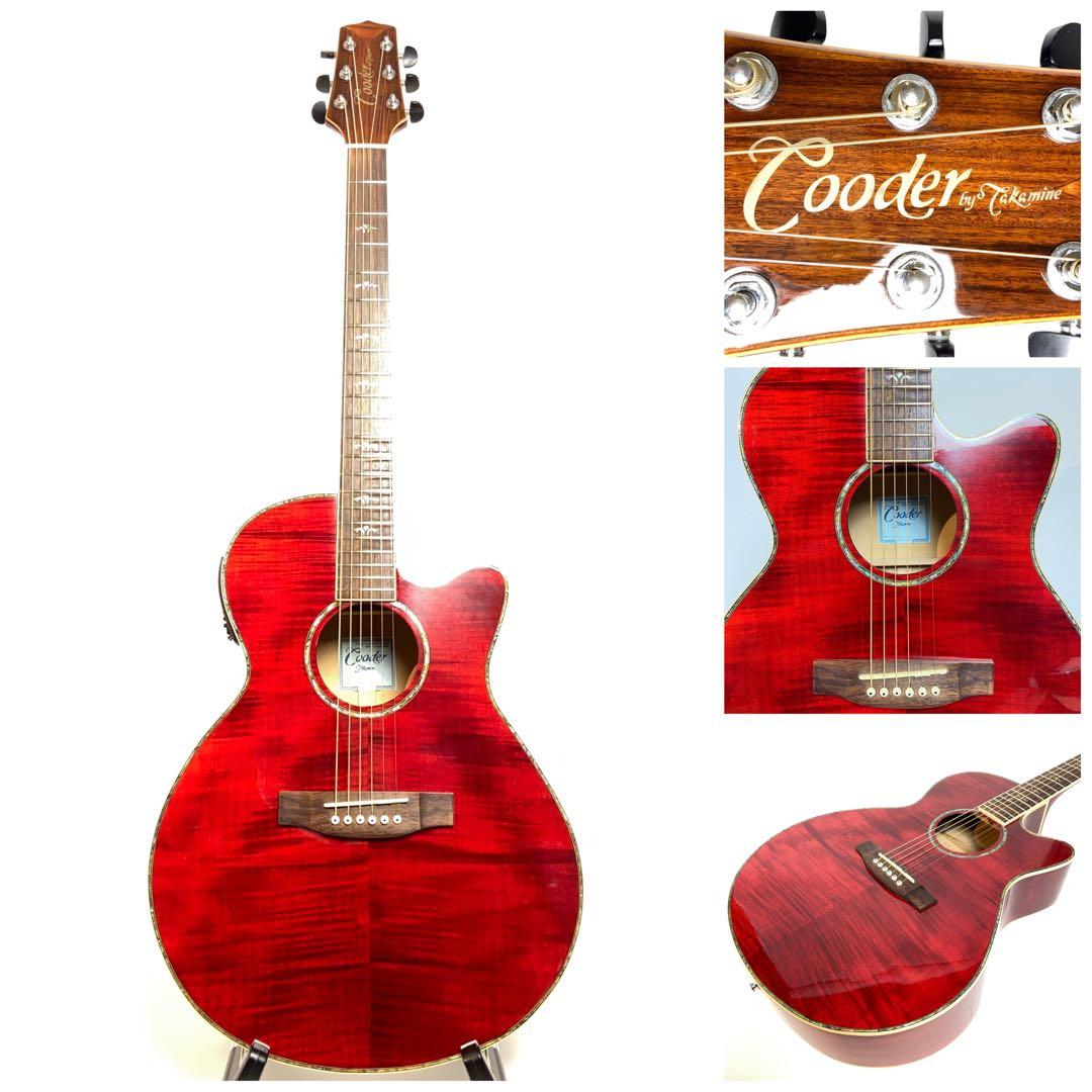 Cooder by TAKAMINE TCP560/WRエレアコ ソフトケース付 安く