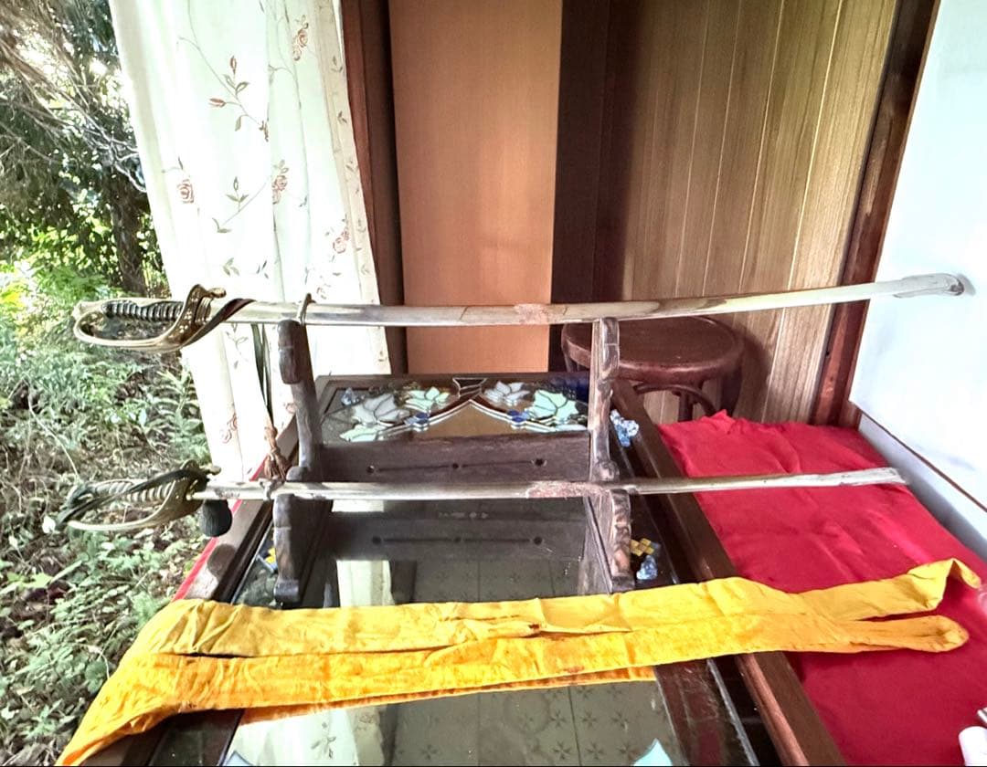 2214様感謝‼️旧日本軍名入模造刀身刀緒付指揮刀軍刀