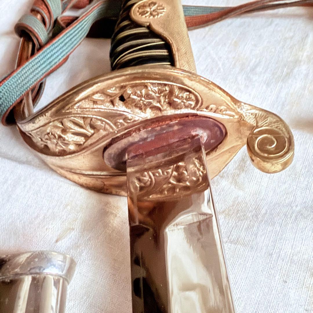 2214様感謝‼️旧日本軍名入模造刀身刀緒付指揮刀軍刀