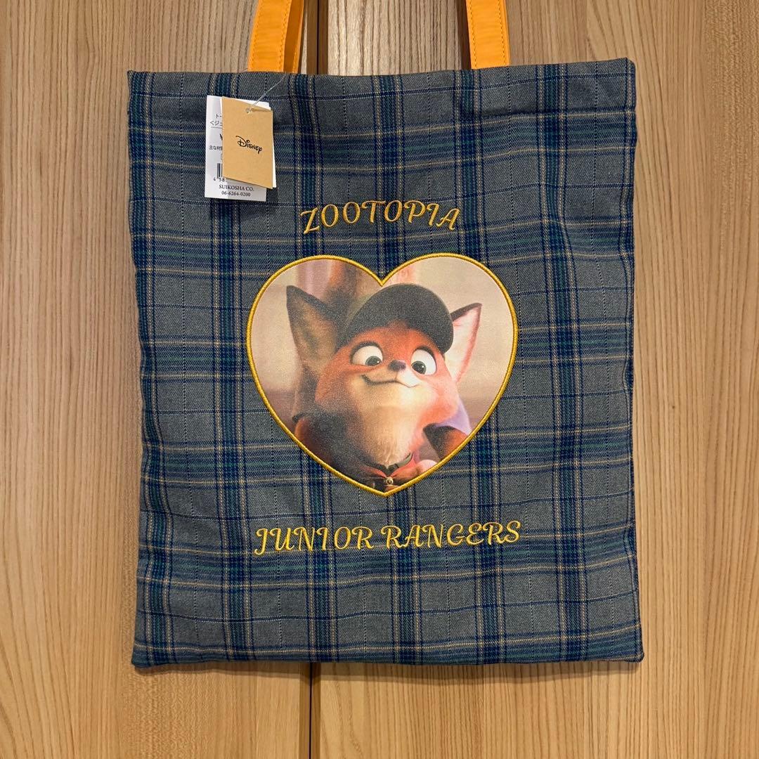 F*様 ズートピア ニック 幼少期 キディランド トートバッグ - メルカリ