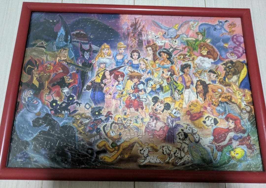 ディズニー キングダムハーツ ジグソーパズル 3点セット スクエア