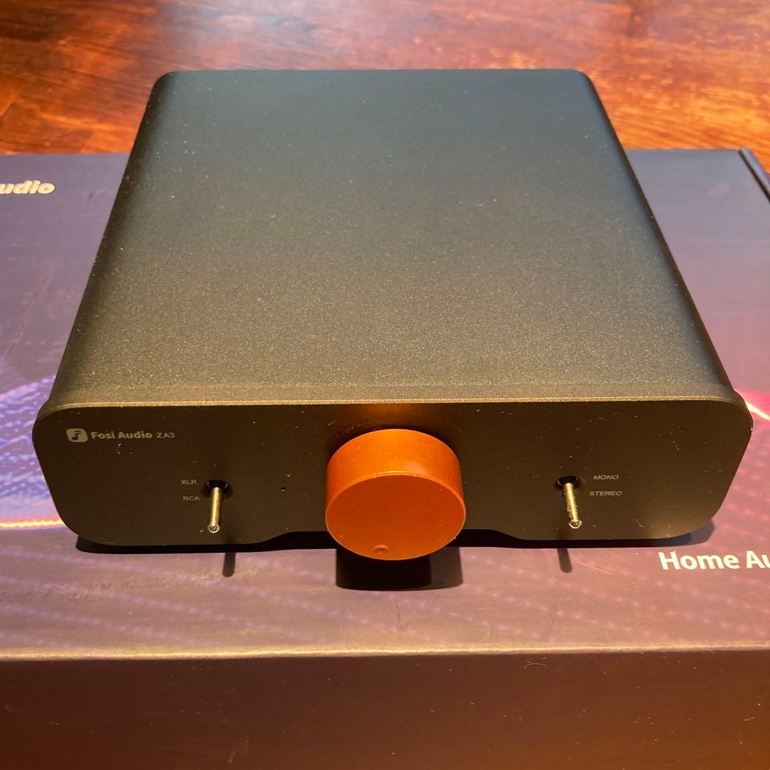 美品 Fosi Audio ZA3 プリメインアンプ Fosi Audio ZA3 Balanced Stereo Amplifier Mono Amp