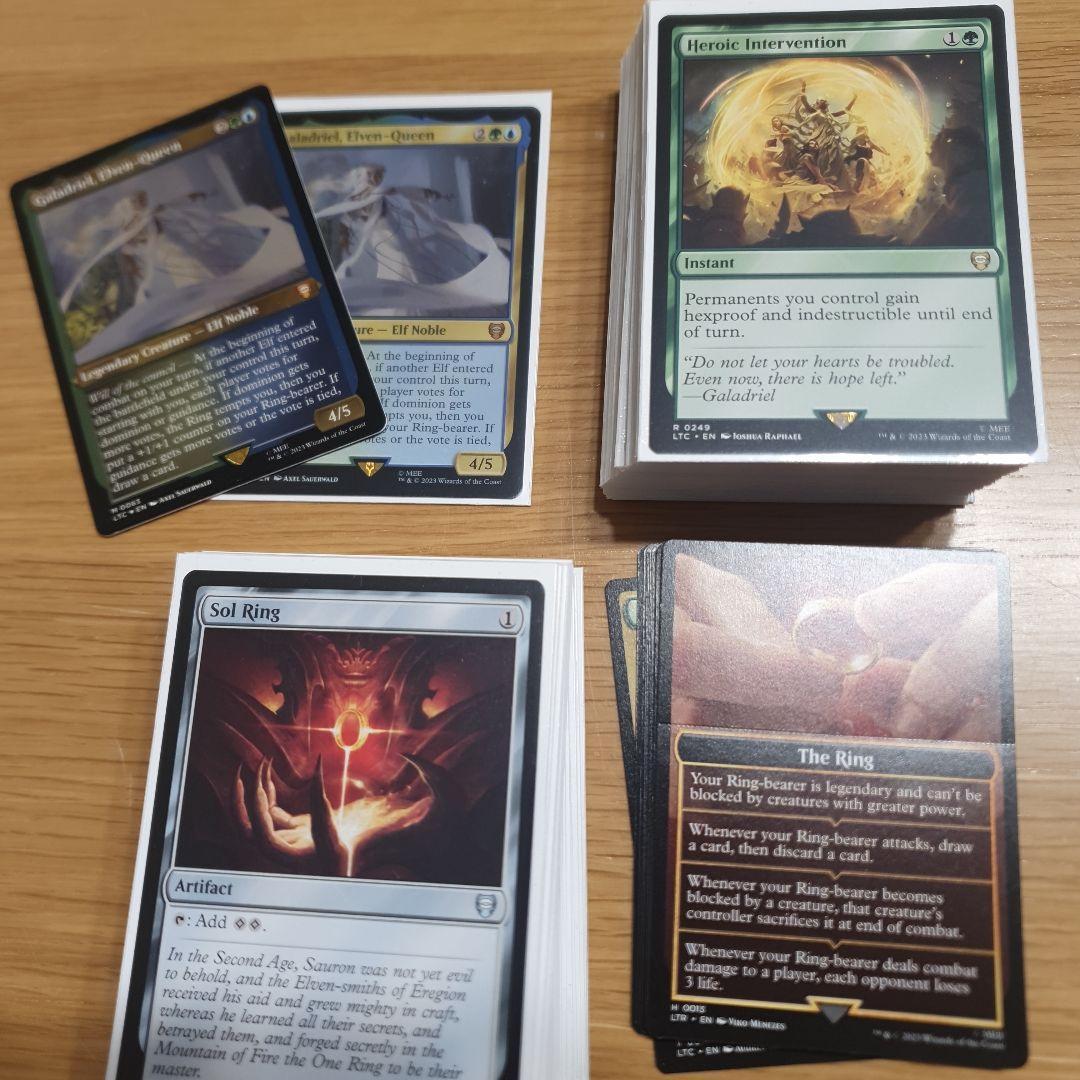 マジック：ザ・ギャザリング MTG Lord of the Rings commander deck