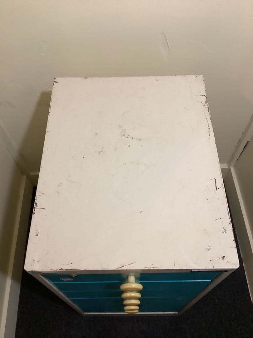 TOHO スチール キャビネット 引き出し 事務用品レトロポップカラー