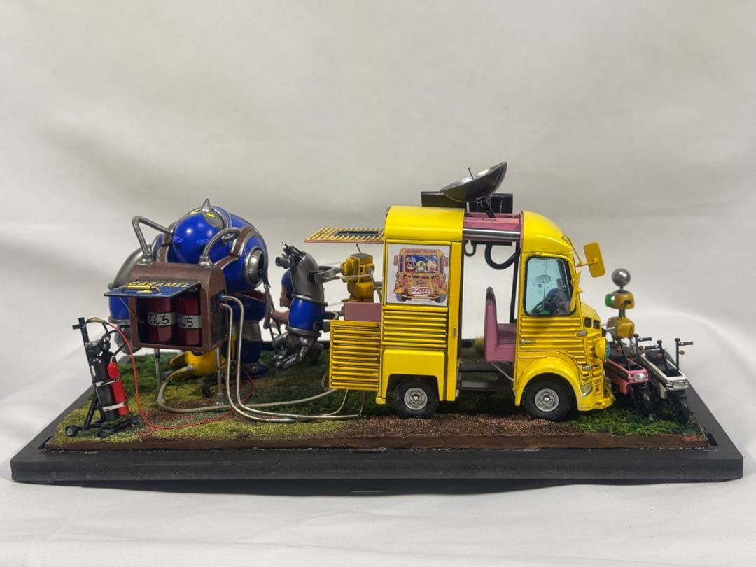 当時モノ 旧バンダイ模型 Dr.スランプ アラレちゃん プラモデル んちゃ