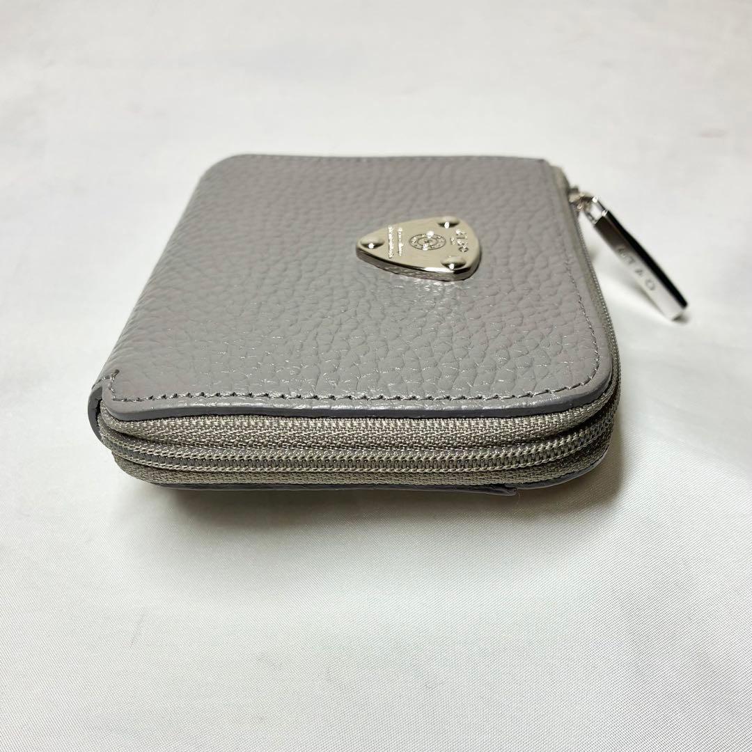 美品 希少】 アタオ ミリモ ケリー ミニ財布 限定カラー ストーン