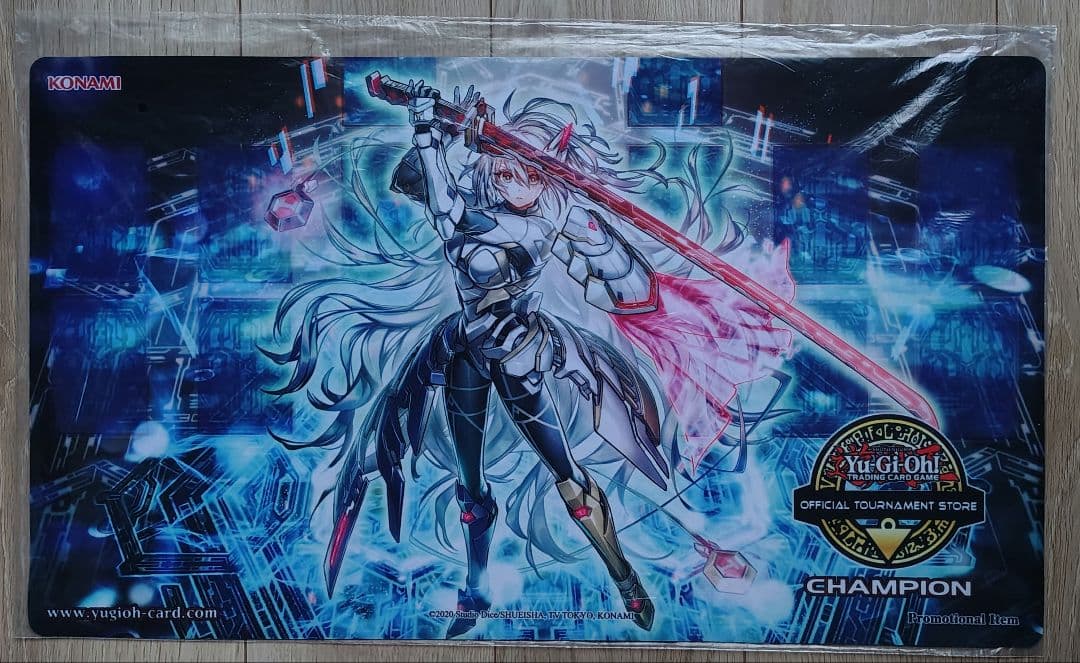 遊戯王 公式 プレイマット 閃刀姫＝ゼロ OTS CHAMPION 未開封 EU