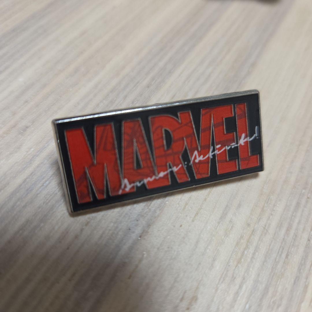 ディズニーピン　MARVEL　マーベル　アイアンマン　スパイダーマン