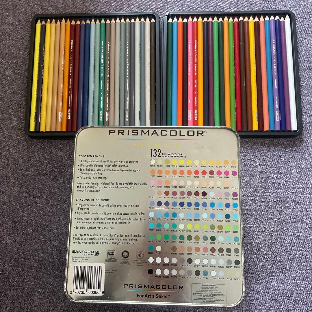 PRISMACOLOR Premier 油性色鉛筆 132色セット