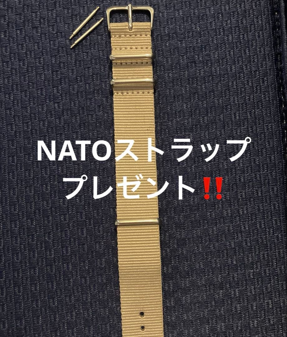 [新品] イギリス軍  Army W10 クォーツ式レプリカ 皮ベルト