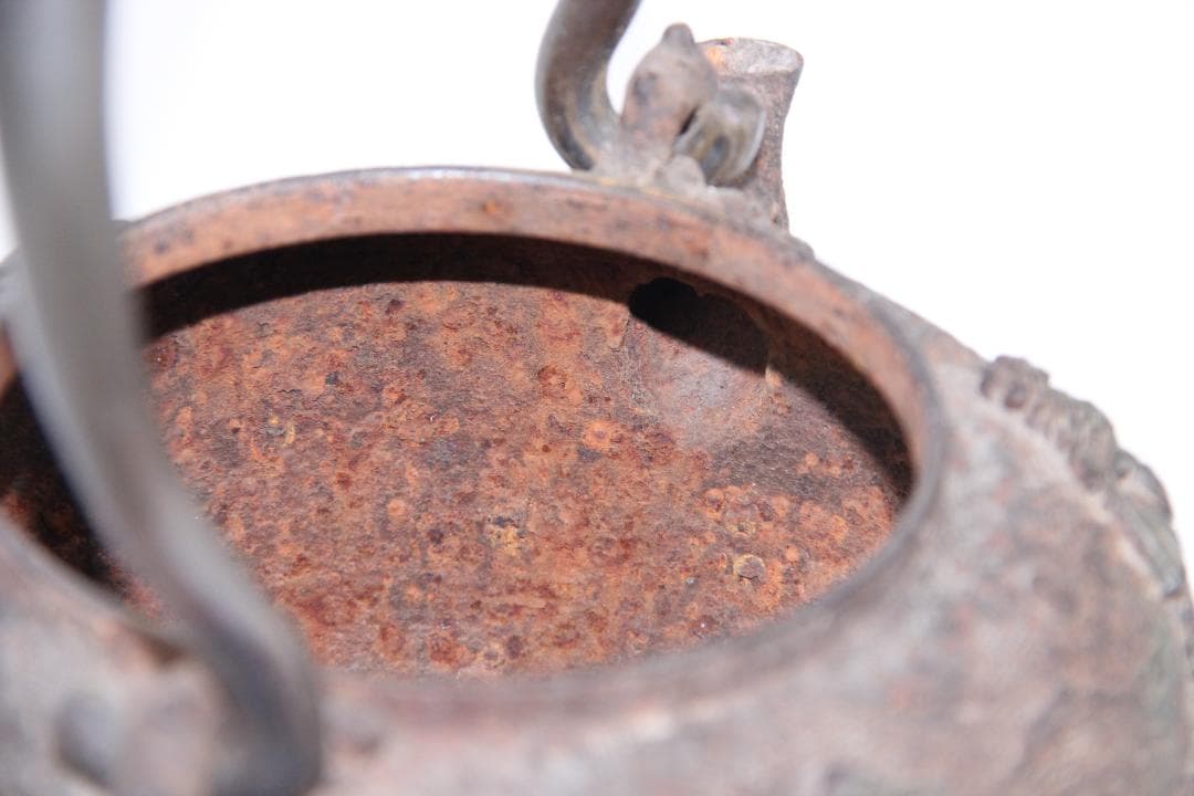 亀文堂 銀象嵌提手 梅図提手 月下湖景 琵琶湖