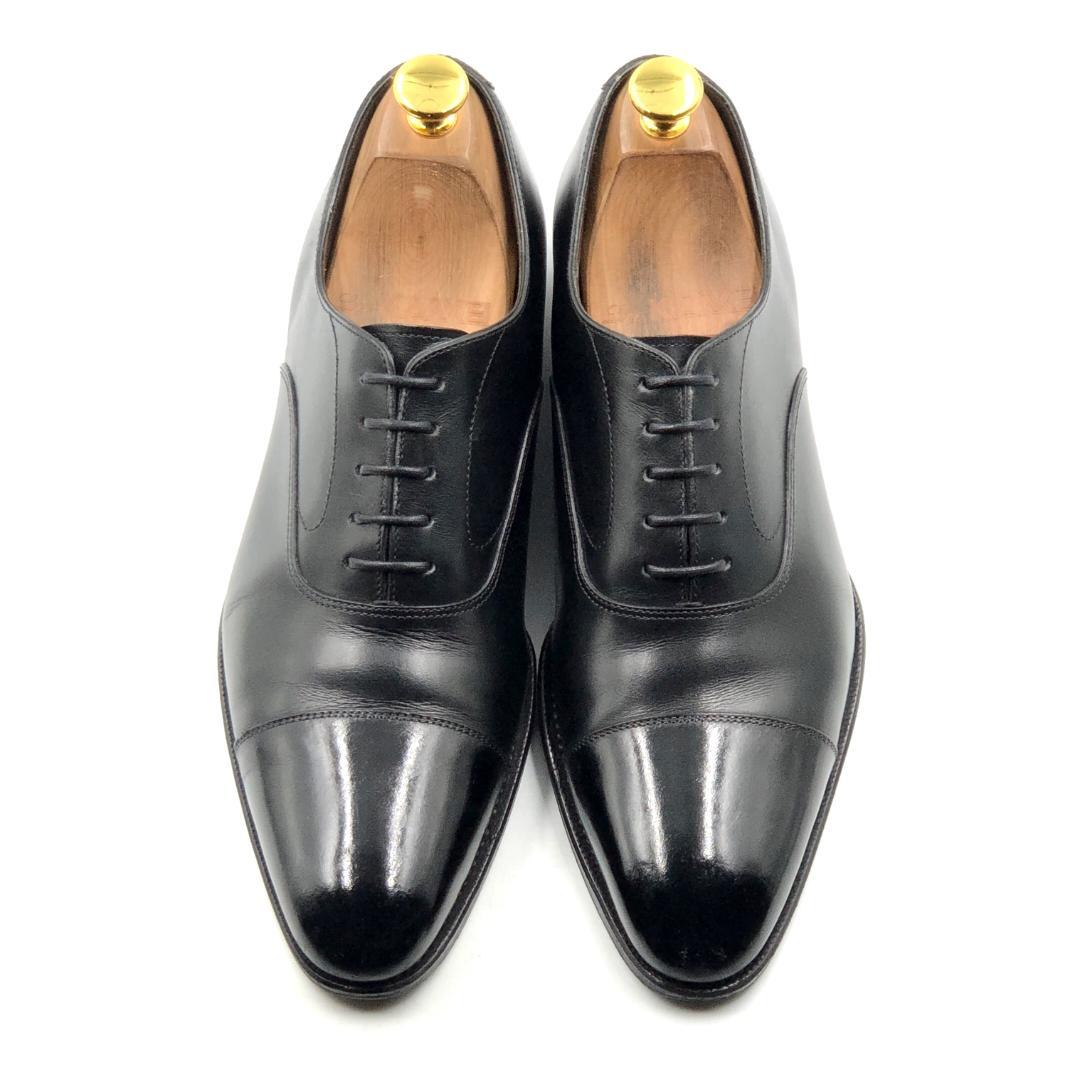 SHETLANDFOX 7 3016SF ストレートチップ 内羽根 黒