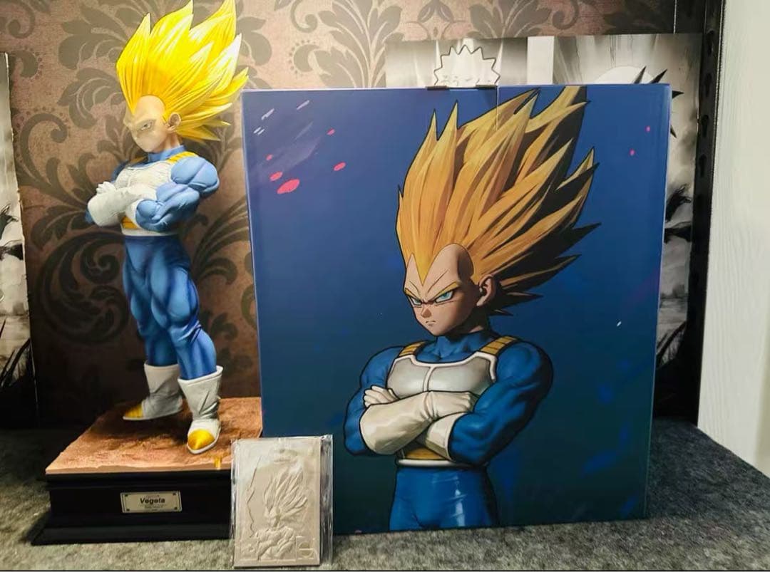 ドラゴンボール ベジータ ガレキ ガレージキット スタチュー X⑧⑧