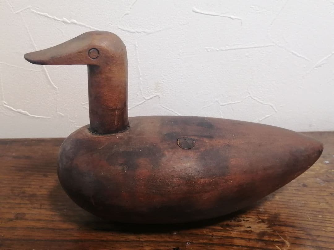 骨董 李朝古民具 古玩 朝鮮美術 木彫 木雁 キロギ