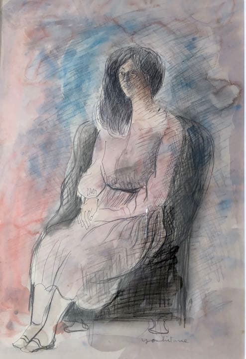 水彩画　中村善種氏作品