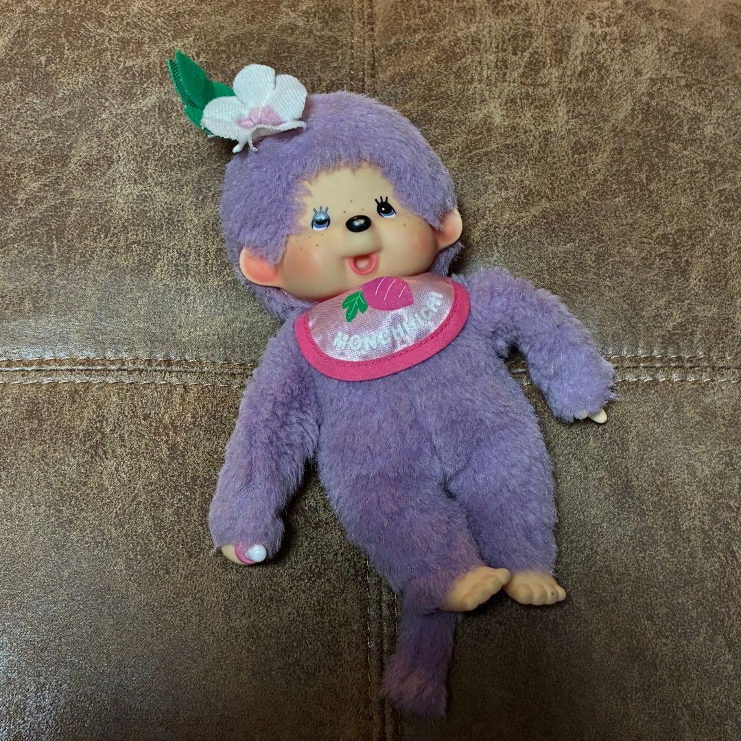 モンチッチ ぬいぐるみ 紫　むらさきいも　鹿児島　紫芋