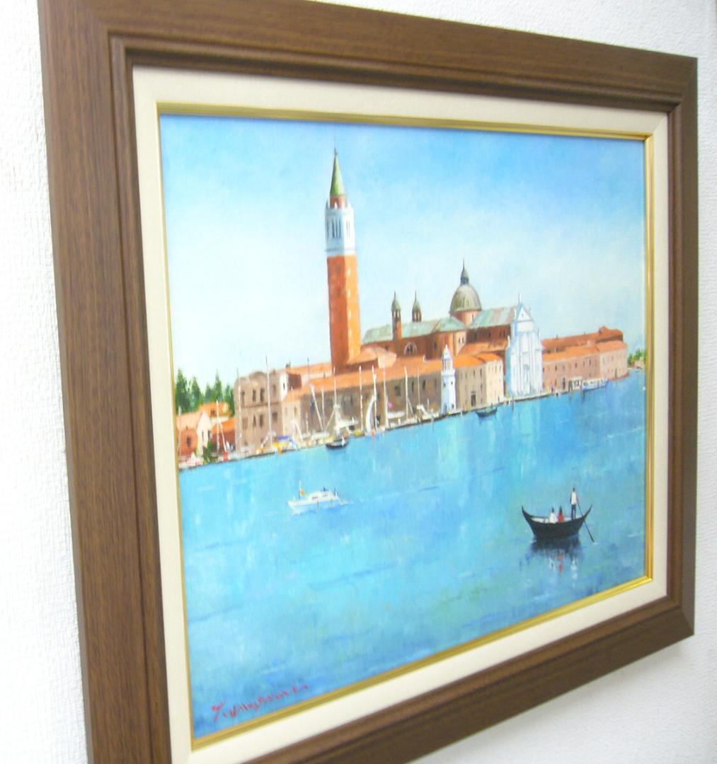 絵画 梅沢民雄 肉筆油絵 風景画 ノートルダム大聖堂絵画 梅沢民雄 肉筆油絵