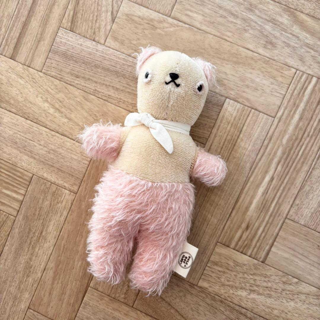 polka dot club クリーム ピンク ベア