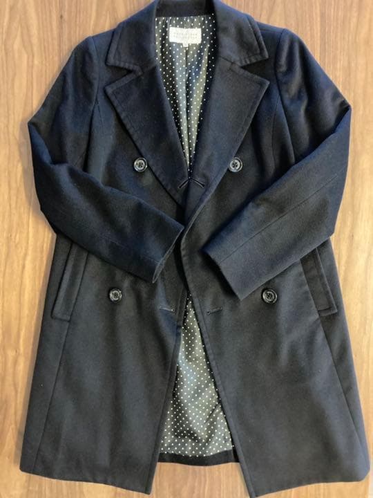 マッキントッシュフィロソフィー コート カシミヤ100% 36 黒 2024