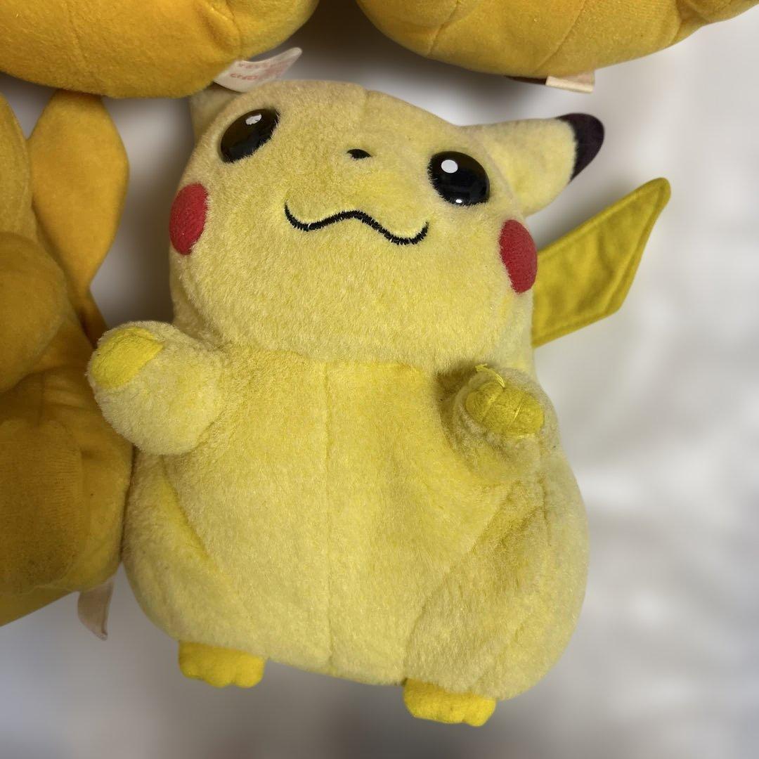 希少 TOMY 赤タグ含む ピカチュウ ぬいぐるみ 5点 初期 - メルカリ