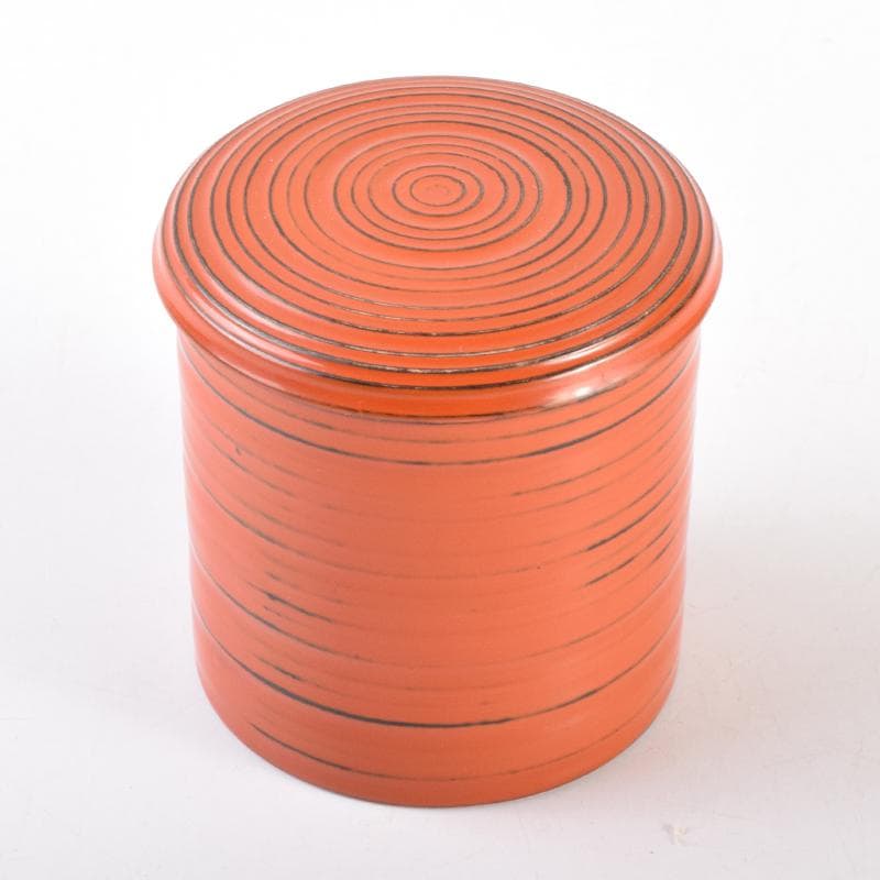 茶道具　久世宗春作　根来塗　金輪寺　棗　共箱　V　7007