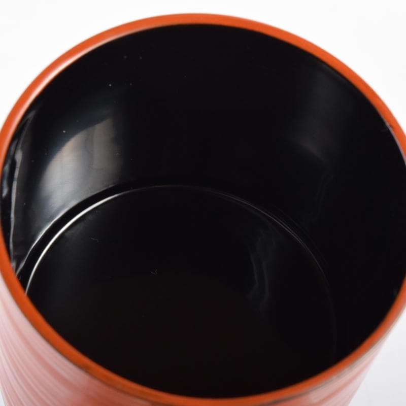 茶道具　久世宗春作　根来塗　金輪寺　棗　共箱　V　7007