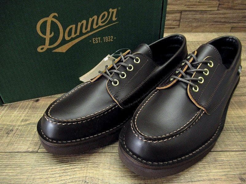 専用　ダナー ブローガン 茶芯 モカシン レザー シューズ 茶 26.0 ①