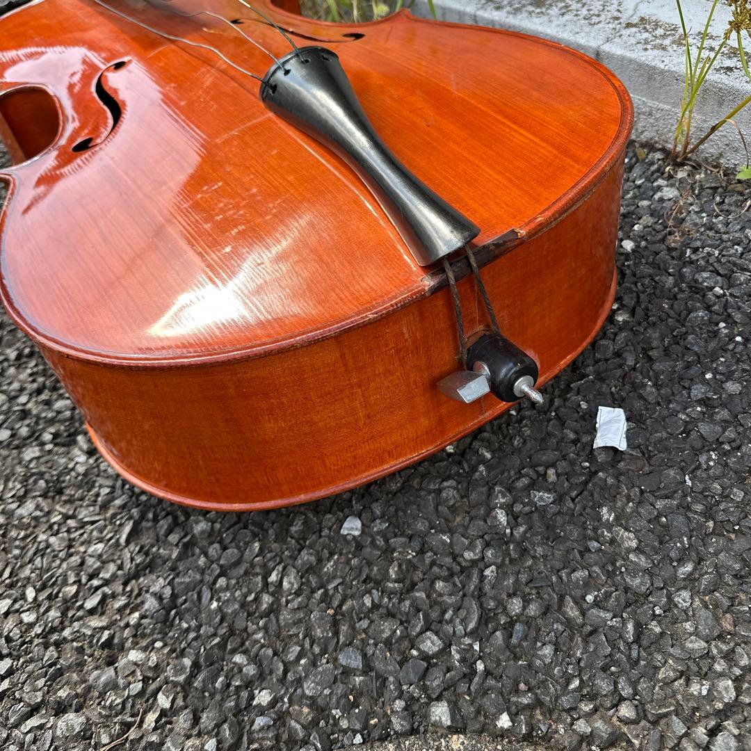 高級 チェロ 本体 弦楽器 手渡し可能