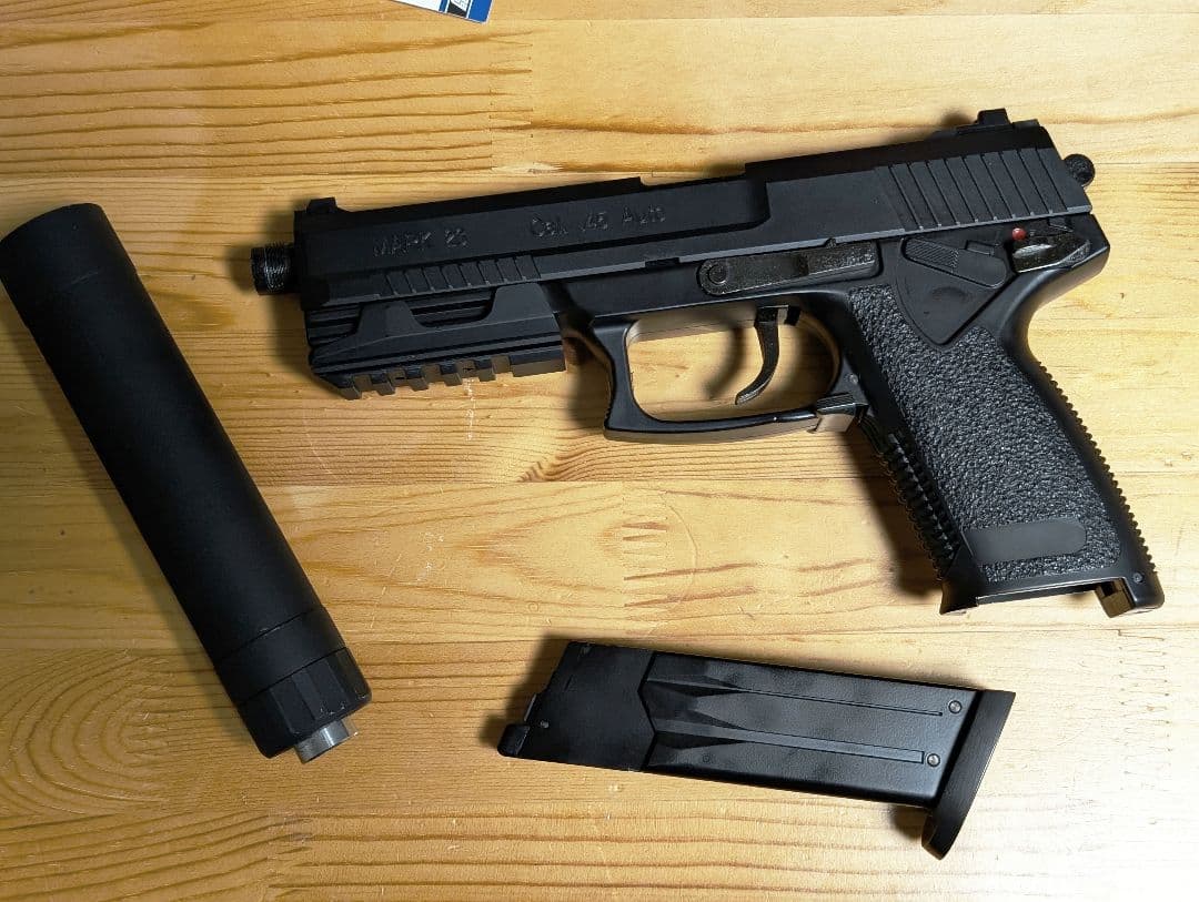 東京マルイ互換 S2S固定ガスガン ソーコムMK23 影縫並み消音カスタム