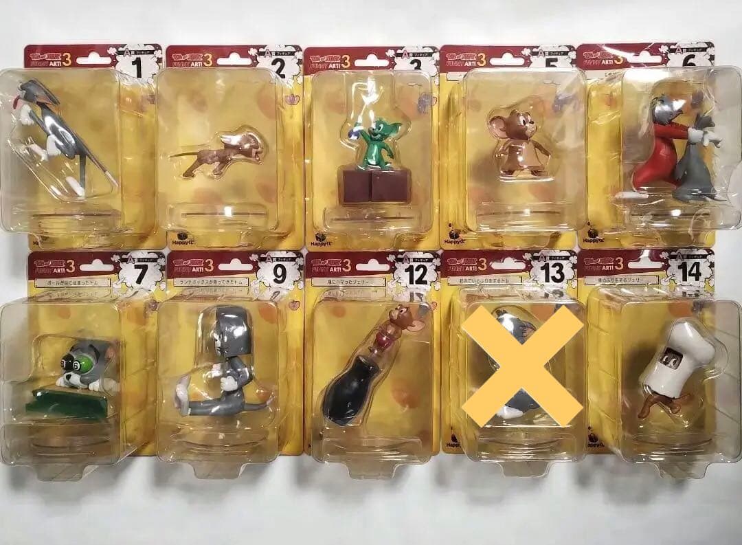 ハッピーくじトムとジェリーhappy 一番くじA賞フィギュアまとめ売り