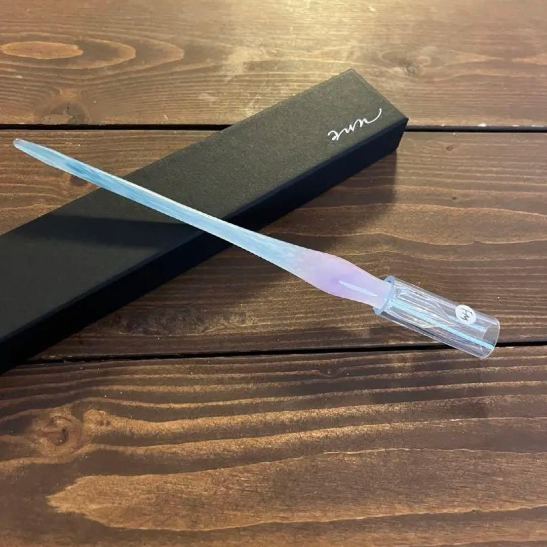 aun ガラスペン オーヴェルシーの運河 大原美術館×うさぎやオリジナル