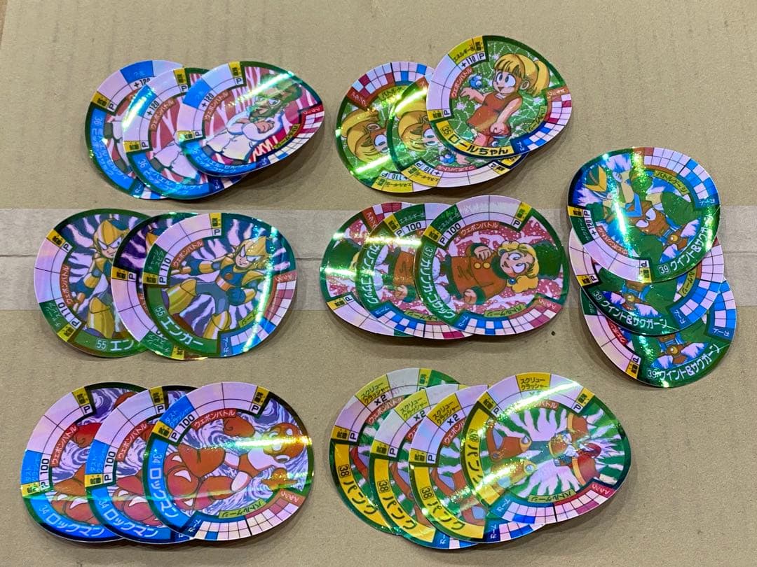 ロックマン サークルアタックカード 約112枚