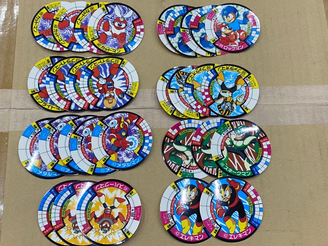 ロックマン サークルアタックカード 約112枚