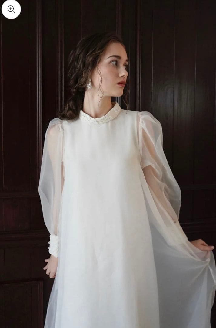 スーツ・フォーマル・ドレス acka / sheer over one-piece