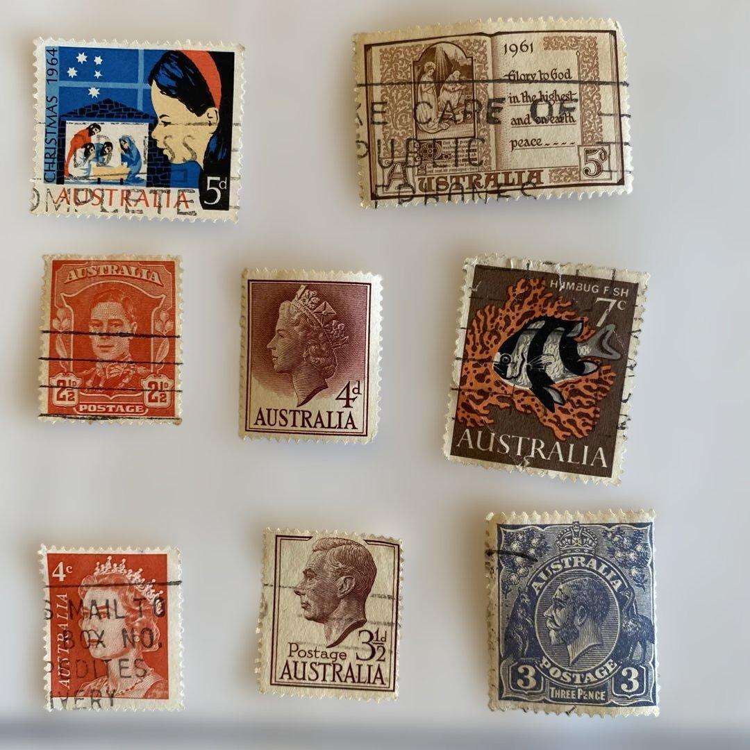 オーストラリア 使用済切手 コレクション - メルカリ