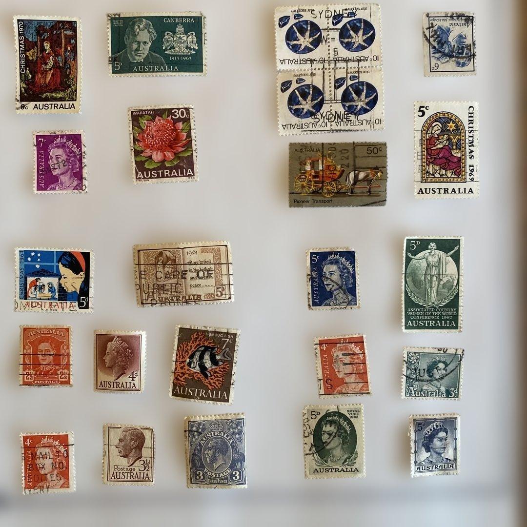 オーストラリア 使用済切手 コレクション - メルカリ