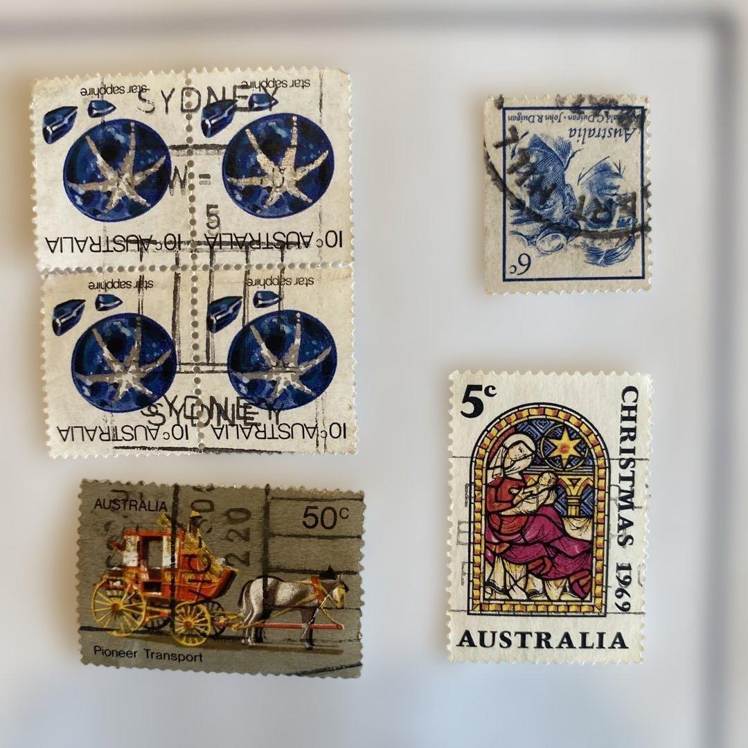 オーストラリア 使用済切手 コレクション - メルカリ